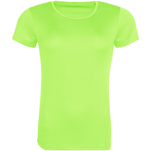 Abbigliamento Donna T-shirts a maniche lunghe Awdis Cool Verde