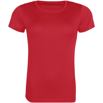 Abbigliamento Donna T-shirts a maniche lunghe Awdis  Rosso