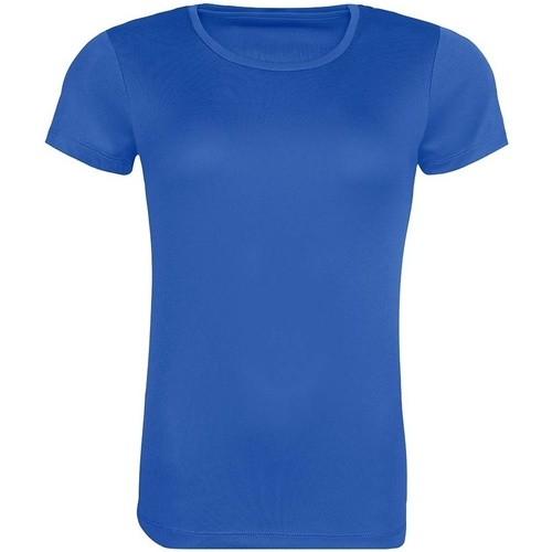 Abbigliamento Donna T-shirts a maniche lunghe Awdis Cool Blu