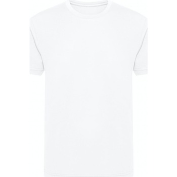 Abbigliamento Unisex bambino T-shirts a maniche lunghe Awdis Cool JJ201 Bianco