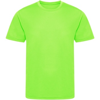 Abbigliamento Unisex bambino T-shirts a maniche lunghe Awdis Cool JJ201 Verde