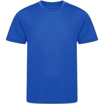 Abbigliamento Unisex bambino T-shirts a maniche lunghe Awdis Cool JJ201 Blu