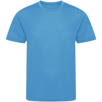 Abbigliamento Unisex bambino T-shirts a maniche lunghe Awdis Cool JJ201 Blu