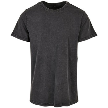 Abbigliamento Uomo T-shirts a maniche lunghe Build Your Brand BY190 Nero