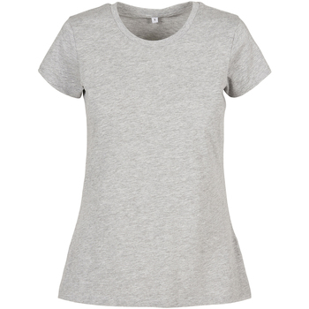 Abbigliamento Donna T-shirts a maniche lunghe Build Your Brand BB012 Grigio