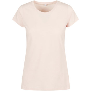 Abbigliamento Donna T-shirts a maniche lunghe Build Your Brand BB012 Rosso