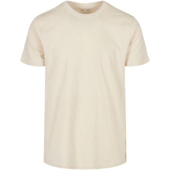 Abbigliamento Uomo T-shirts a maniche lunghe Build Your Brand Basic Beige