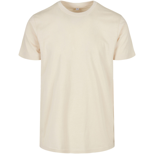 Abbigliamento Uomo T-shirts a maniche lunghe Build Your Brand Basic Beige