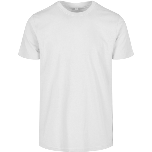 Abbigliamento Uomo T-shirts a maniche lunghe Build Your Brand Basic Bianco
