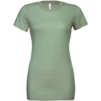 Abbigliamento Donna T-shirts a maniche lunghe Bella + Canvas BE046 Verde