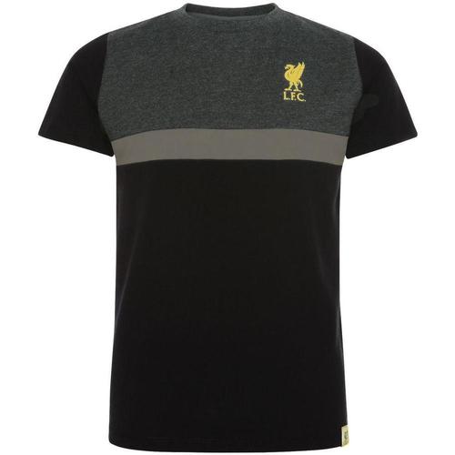 Abbigliamento Unisex bambino T-shirt maniche corte Liverpool Fc TA8601 Nero