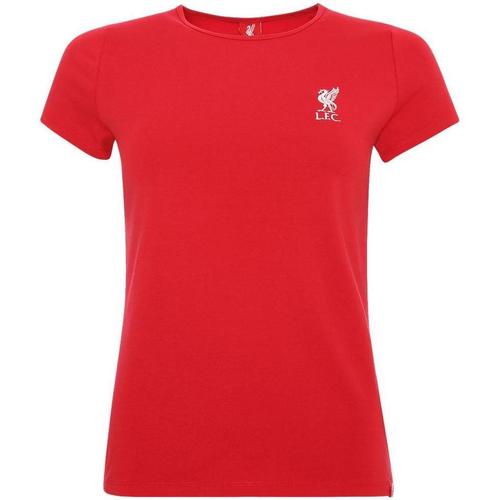 Abbigliamento Donna T-shirts a maniche lunghe Liverpool Fc TA8618 Rosso