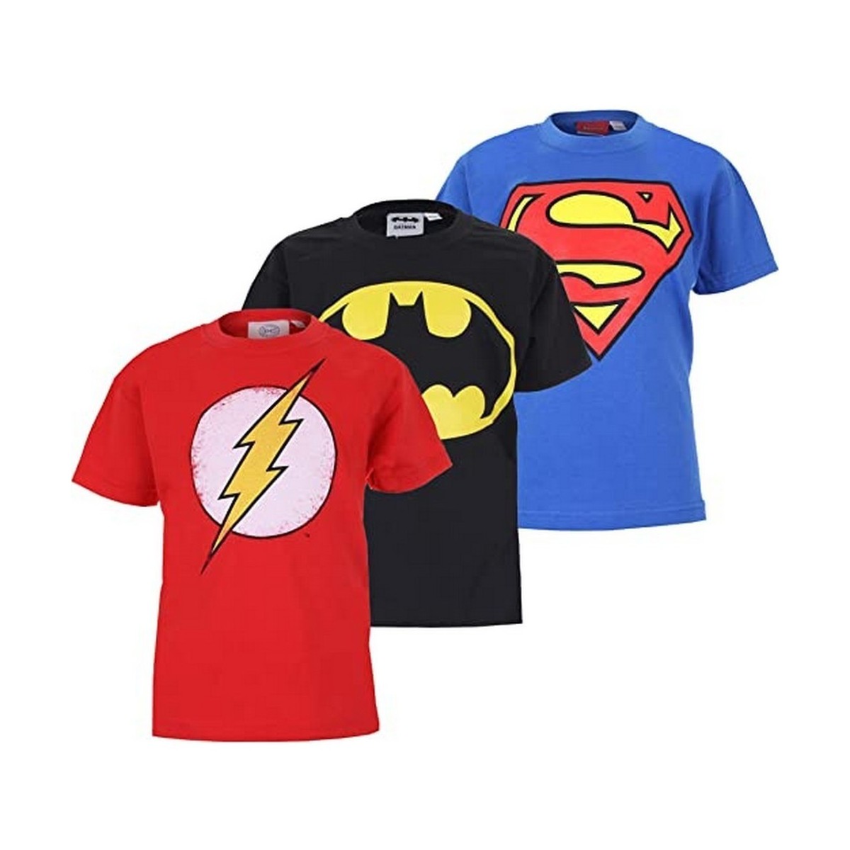 Abbigliamento Unisex bambino T-shirts a maniche lunghe Dc Comics TV1344 Nero