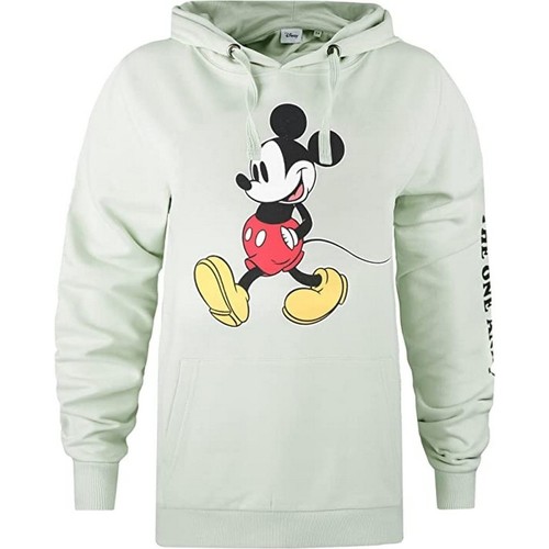 Abbigliamento Donna Felpe Disney The One And Only Verde