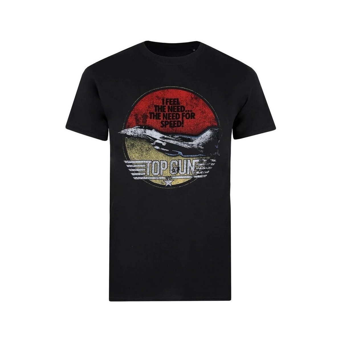 Abbigliamento Uomo T-shirts a maniche lunghe Top Gun Fighter Nero