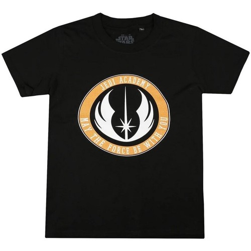 Abbigliamento Bambino T-shirt & Polo Disney Jedi Academy Nero