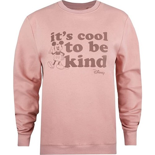 Abbigliamento Donna Felpe Disney Its Cool To Be Kind Rosso