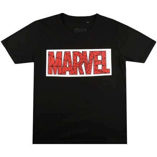 Abbigliamento Bambino T-shirt maniche corte Marvel TV700 Nero