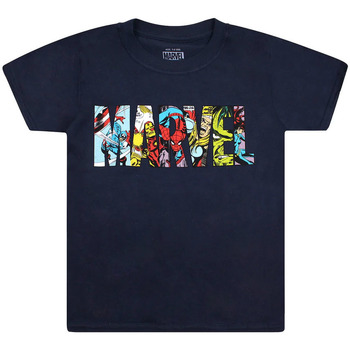 Abbigliamento Bambino T-shirt maniche corte Marvel  Blu