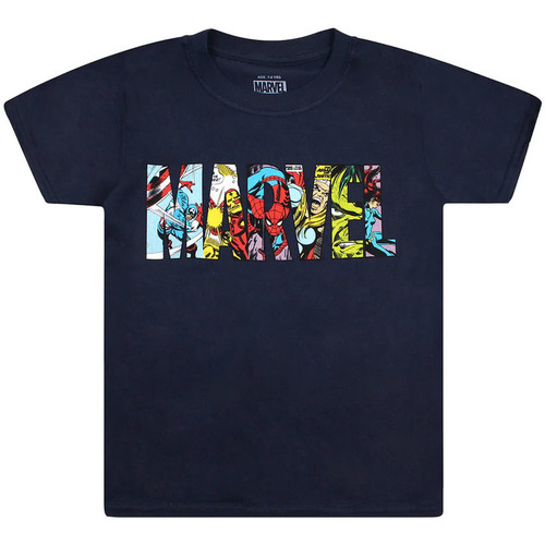 Abbigliamento Bambino T-shirt & Polo Marvel TV989 Blu