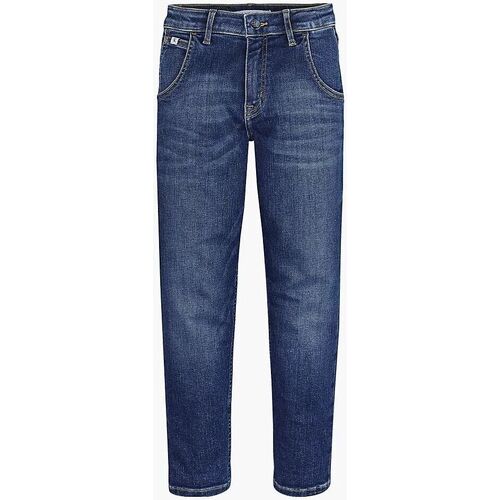Abbigliamento Bambina Jeans Calvin Klein Jeans IG0IG01590 BARREL-1BJ DARK BLUE Nero