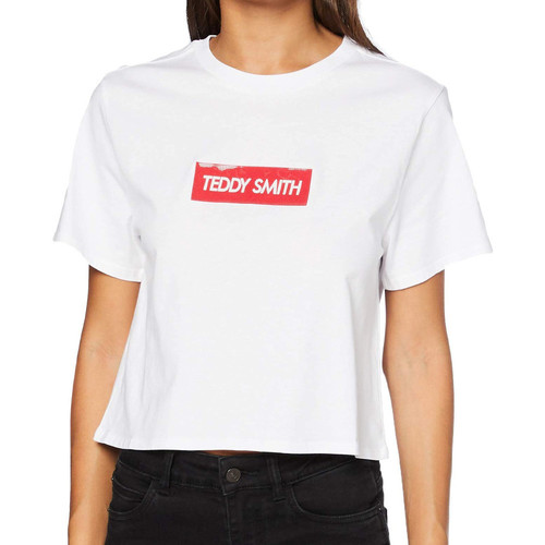 Abbigliamento Donna T-shirt & Polo Teddy Smith 31014913D Bianco
