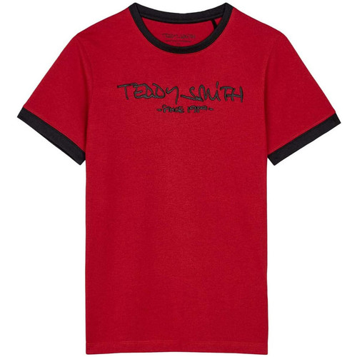 Abbigliamento Bambino T-shirt maniche corte Teddy Smith 61002433D Rosso
