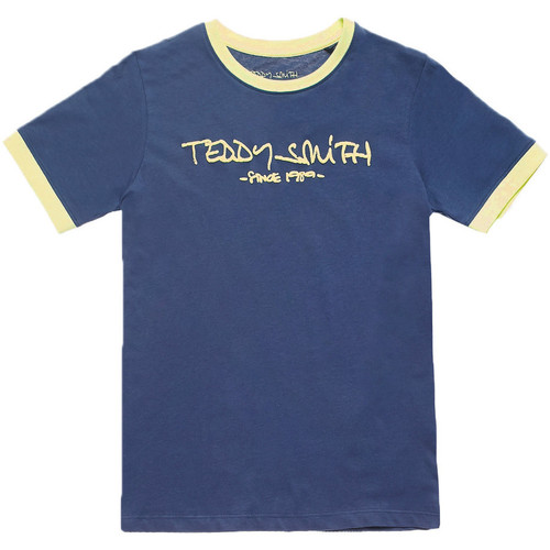 Abbigliamento Bambino T-shirt & Polo Teddy Smith 61002433D Blu