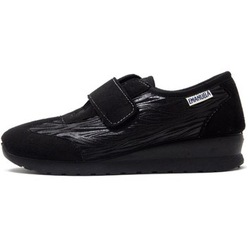Scarpe Donna Sneakers Emanuela Scarpa sportiva Donna in Tessuto, Comfort-2804i22 Nero