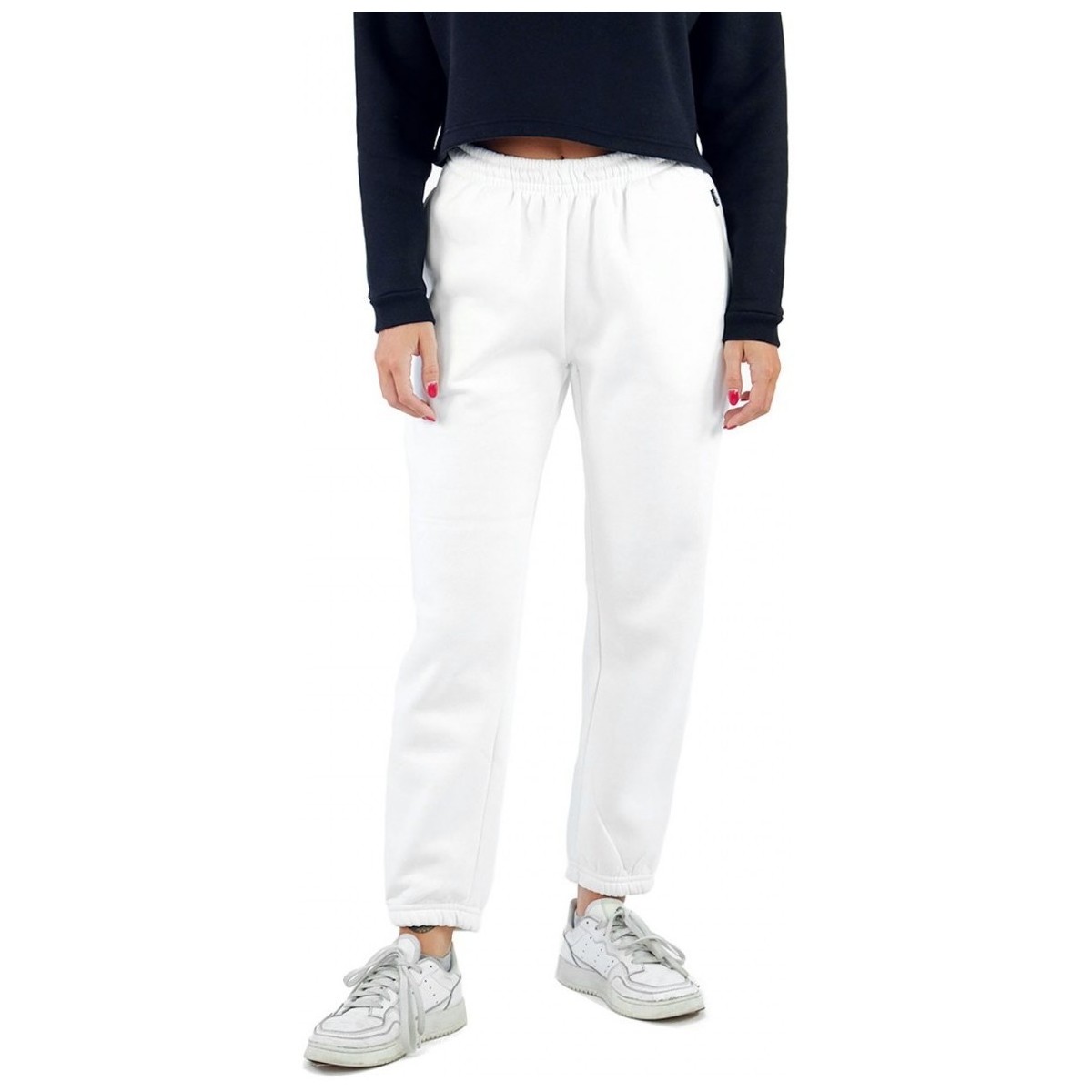 Abbigliamento Donna Jeans Ko Samui Tailors Basic Sweatpants Loose Fit Bianco