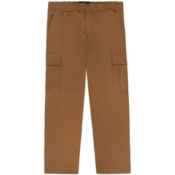 Abbigliamento Uomo Jeans Ko Samui Tailors Basic Cargo Trousers Marrone