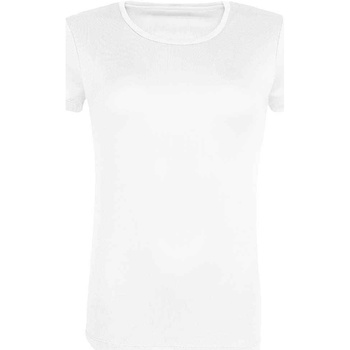 Abbigliamento Donna T-shirts a maniche lunghe Awdis  Bianco