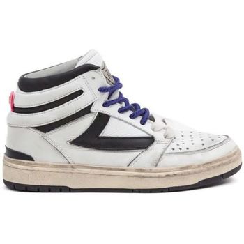 Scarpe Sneakers Htc STARLIGHT HIGH W-WB-WHITE/BLACK Bianco