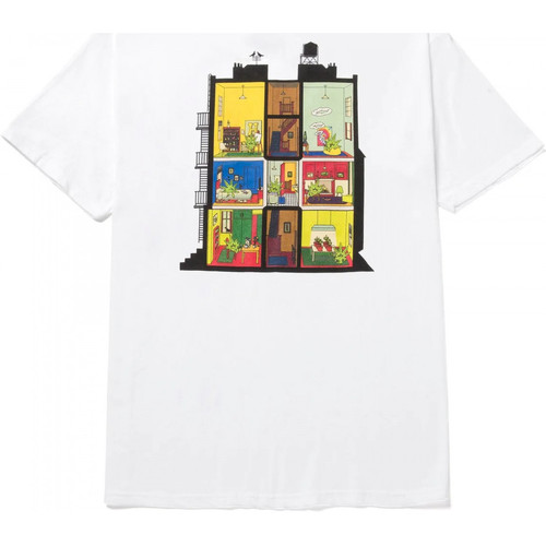 Abbigliamento Uomo T-shirt & Polo Huf T-shirt at home ss Bianco