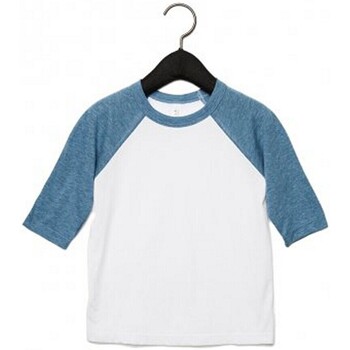 Abbigliamento Unisex bambino T-shirts a maniche lunghe Bella + Canvas CA3200T Bianco