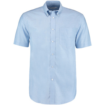 Abbigliamento Uomo Camicie maniche corte Kustom Kit KK350 Blu