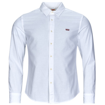 Abbigliamento Uomo Camicie maniche lunghe Levi's LS BATTERY HM SHIRT SLIM Bianco