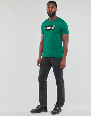 Levi's GRAPHIC CREWNECK TEE Verde