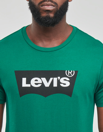Levi's GRAPHIC CREWNECK TEE Verde