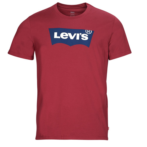 Abbigliamento Uomo T-shirt maniche corte Levi's GRAPHIC CREWNECK TEE Bordeaux