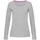 Abbigliamento Donna T-shirts a maniche lunghe Stedman Stars Claire Grigio