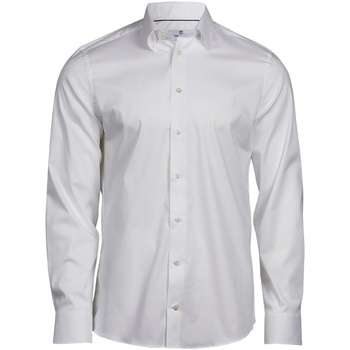 Abbigliamento Uomo Camicie maniche lunghe Tee Jays TJ4024 Bianco