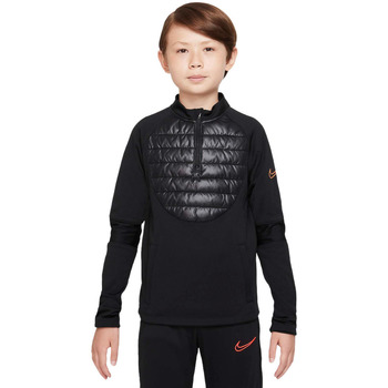Abbigliamento Unisex bambino T-shirts a maniche lunghe Nike BS3078 Nero