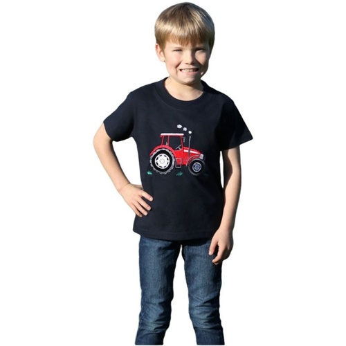 Abbigliamento Unisex bambino T-shirt maniche corte British Country Collection BZ4363 Rosso