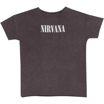 Abbigliamento Bambina T-shirts a maniche lunghe Nirvana PG2122 Bianco