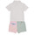 Abbigliamento Bambino Completo Polo Ralph Lauren SSKCSRTSET-SETS-SHORT SET Bianco / Multicolore
