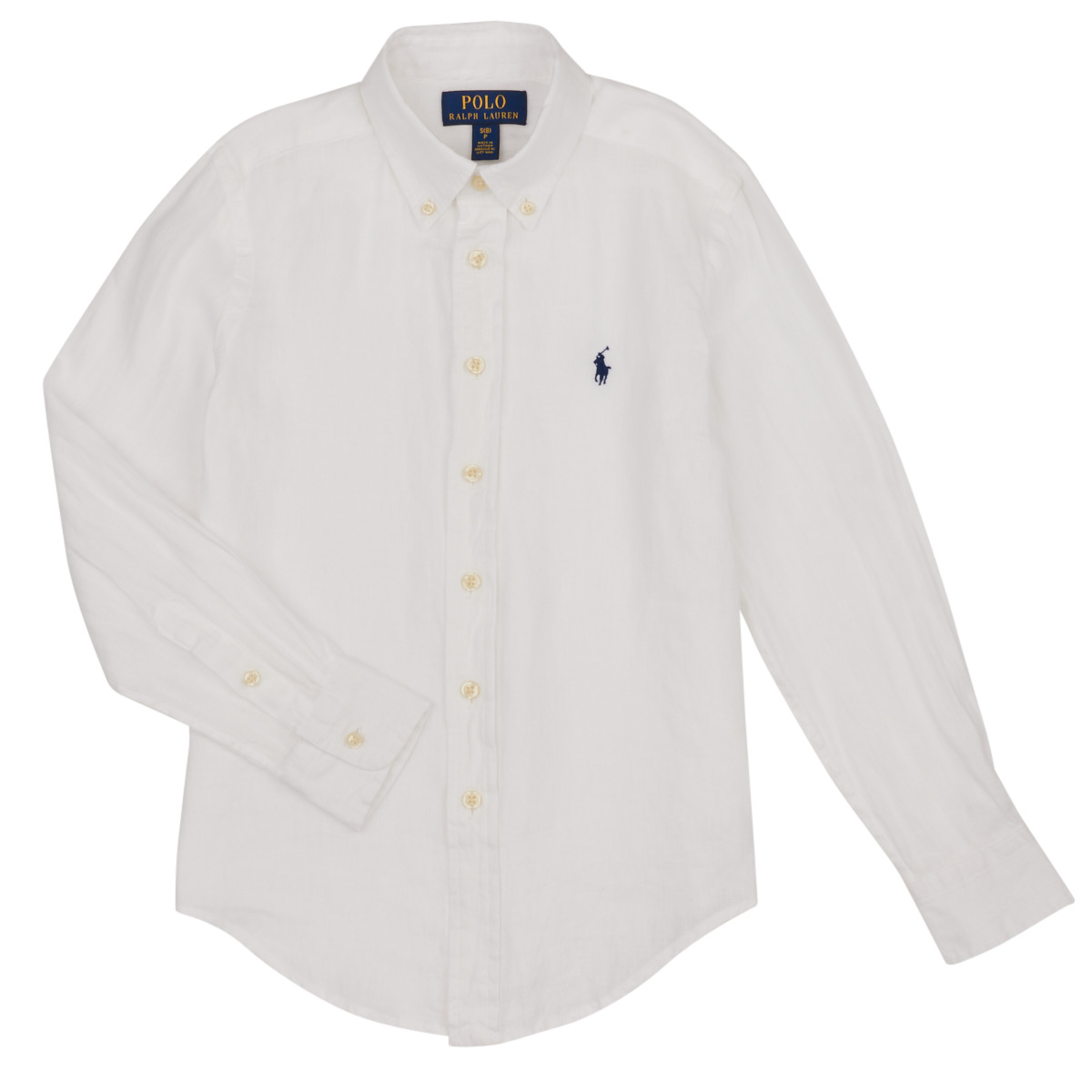 Abbigliamento Unisex bambino Camicie maniche lunghe Polo Ralph Lauren CLBDPPC-SHIRTS-SPORT SHIRT Bianco