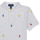 Abbigliamento Bambino Polo maniche corte Polo Ralph Lauren SSKCM2-KNIT SHIRTS-POLO SHIRT Bianco