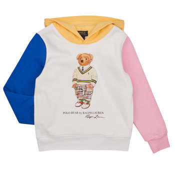 Abbigliamento Bambino Felpe Polo Ralph Lauren LSPO HOOD M7-KNIT SHIRTS-SWEATSHIRT Multicolore