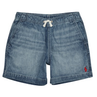 Abbigliamento Bambino Shorts / Bermuda Polo Ralph Lauren PREPSTER SHT-SHORTS-FLAT FRONT Blu / Medium